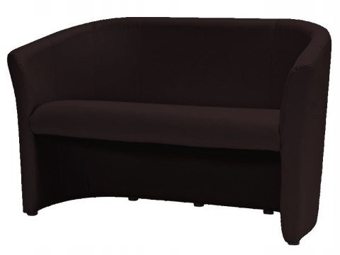 SIGNAL SOFA TM-2 CIEMNY BRĄZ EKOSKÓRA / WENGE SIGNAL SOFA TM-2 CIEMNY BRĄZ EKOSKÓRA / WENGE