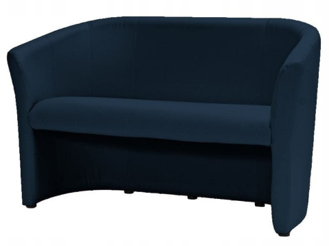 SIGNAL SOFA TM-2 GRANATOWY EKOSKÓRA / WENGE SIGNAL SOFA TM-2 GRANATOWY EKOSKÓRA / WENGE