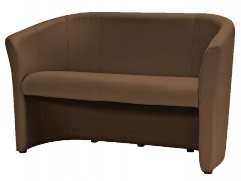 SIGNAL SOFA TM-2 JASNY BRĄZ EKOSKÓRA / WENGE SIGNAL SOFA TM-2 JASNY BRĄZ EKOSKÓRA / WENGE
