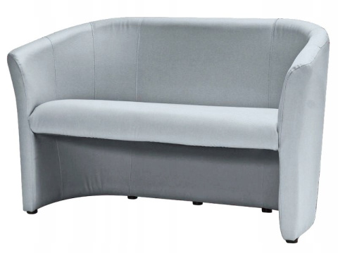 SIGNAL SOFA TM-2 DWUOSOBOWA TAPICEROWANA SZARY EKOSKÓRA / WENGE SIGNAL SOFA TM-2 DWUOSOBOWA TAPICEROWANA SZARY EKOSKÓRA / WENGE