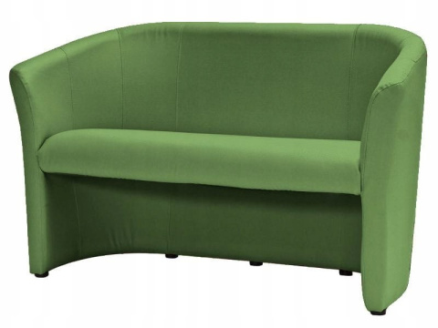 SIGNAL SOFA TM-2 ZIELONY EKOSKÓRA / WENGE SIGNAL SOFA TM-2 ZIELONY EKOSKÓRA / WENGE