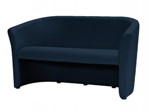 SIGNAL SOFA TM-3 GRANATOWA EKOSKÓRA / WENGE SIGNAL SOFA TM-3 GRANATOWA EKOSKÓRA / WENGE