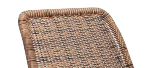 Halmar BEN fotel bujany relaksacyjny brąz mix/stal chromowana / rattan syntetyczny / tworzywo Halmar BEN fotel bujany relaksacyjny brąz mix/stal chromowana / rattan syntetyczny / tworzywo