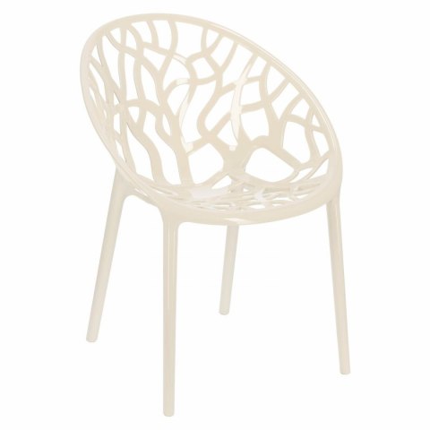 D2.DESIGN Krzesło Coral Ivory