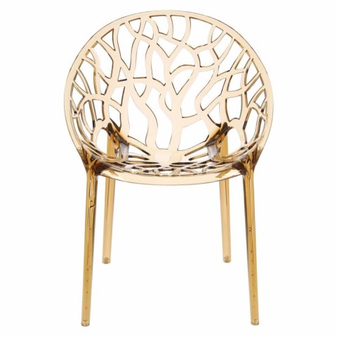 D2.DESIGN Krzesło Coral bursztynowe D2.DESIGN Krzesło Coral bursztynowe