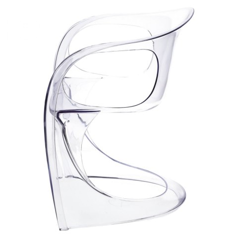D2.DESIGN Krzesło Spak transparentne insp. Casalin o D2.DESIGN Krzesło Spak transparentne insp. Casalin o