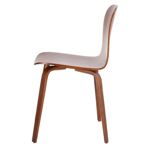 D2.DESIGN Krzesło Wilcheery dąb walnut sklejka profilowana lakierowana do jadalni restauracji recepcji D2.DESIGN Krzesło Wilcheery dąb walnut sklejka profilowana lakierowana do jadalni restauracji recepcji