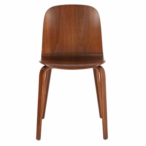 D2.DESIGN Krzesło Wilcheery dąb walnut sklejka profilowana lakierowana do jadalni restauracji recepcji D2.DESIGN Krzesło Wilcheery dąb walnut sklejka profilowana lakierowana do jadalni restauracji recepcji
