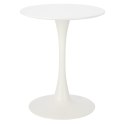 Simplet Stół Simplet Skinny okrągły White 60cm biały blat MDF lakierowany noga metal malowany Simplet Stół Simplet Skinny okrągły White 60cm biały blat MDF lakierowany noga metal malowany