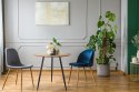 Simplet Stół okrągły Sottile fi80cm płyta laminowana kolor naturalny nogi metalowe czarny do domu i do lokalu Simplet Stół okrągły Sottile fi80cm płyta laminowana kolor naturalny nogi metalowe czarny do domu i do lokalu