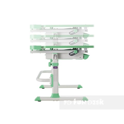 Fun Desk Disa Green BIURKO+KRZESŁO regulowane zieone Fun Desk Disa Green BIURKO+KRZESŁO regulowane zieone