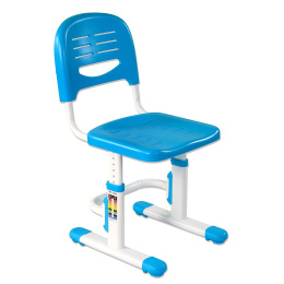 Fun Desk SST3 Blue krzesełko regulowane białe niebieskie dla chłopca