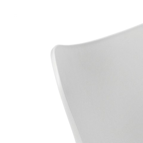 D2.DESIGN Krzesło Martinus białe tworzywo PP nogi metal chromowany do recepcji jadalni restauracji kuchni D2.DESIGN Krzesło Martinus białe tworzywo PP nogi metal chromowany do recepcji jadalni restauracji kuchni