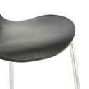 KRZESŁO Martinus D2.DESIGN CZARNE TWORZYWO PP NOGI METALOWE CHROM LEKKIE I WYGODNE ŁATWE W CZYSZCZENIU KRZESŁO Martinus D2.DESIGN CZARNE TWORZYWO PP NOGI METALOWE CHROM LEKKIE I WYGODNE ŁATWE W CZYSZCZENIU