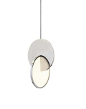 King Home Lampa wisząca DISCO chromowana - LED, stal polerowana King Home Lampa wisząca DISCO chromowana - LED, stal polerowana