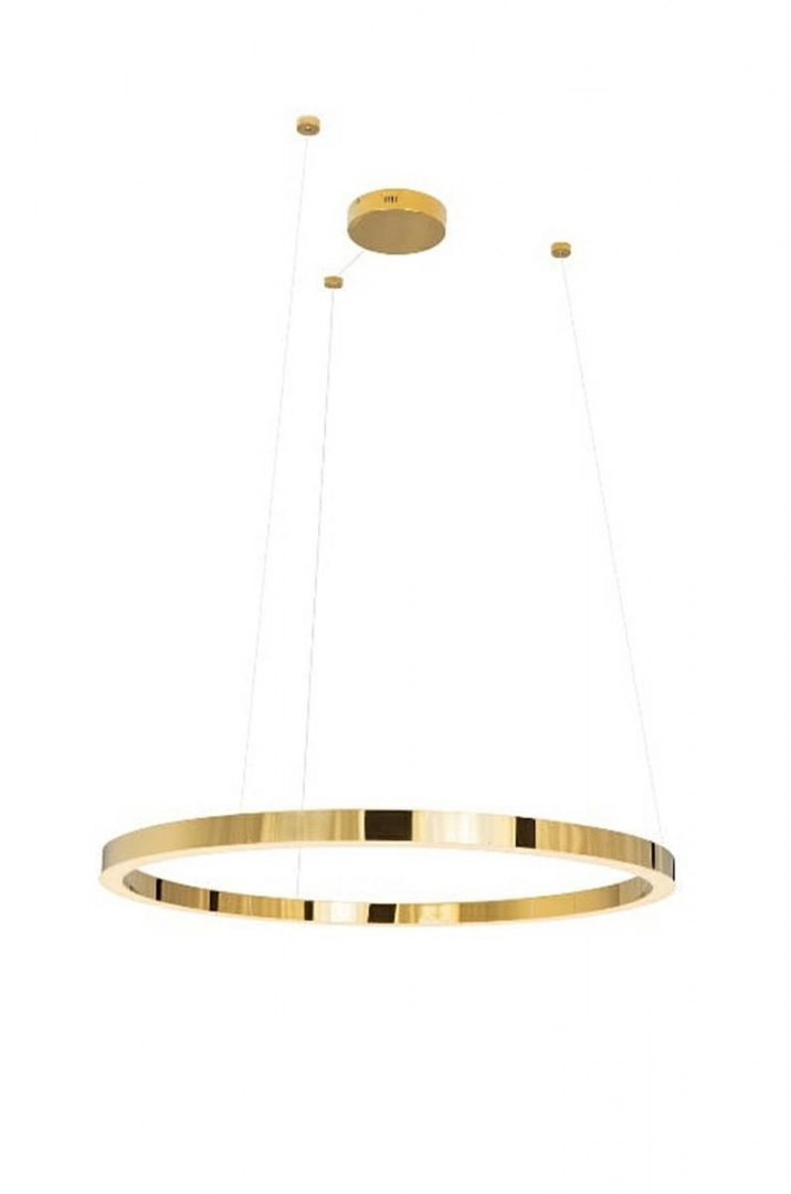 Wmrowisku Sklep Meble Warszawa Moosee Lampa Wisząca Ring 90 Złota Led Chromowane Złoto