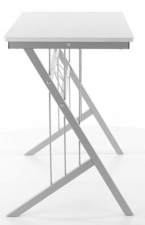 BIURKO B120 SIGNAL BLAT MDF KOLOR BIAŁY PODSTAWA ALUMINIUM POD KOMPUTER LAPTOPA STABILNE I NOWOCZESNE BIURKO B120 SIGNAL BLAT MDF KOLOR BIAŁY PODSTAWA ALUMINIUM POD KOMPUTER LAPTOPA STABILNE I NOWOCZESNE