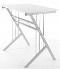 BIURKO B120 SIGNAL BLAT MDF KOLOR BIAŁY PODSTAWA ALUMINIUM POD KOMPUTER LAPTOPA STABILNE I NOWOCZESNE BIURKO B120 SIGNAL BLAT MDF KOLOR BIAŁY PODSTAWA ALUMINIUM POD KOMPUTER LAPTOPA STABILNE I NOWOCZESNE