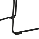 KRZESŁO Harry D2.DESIGN METAL malowany proszkowo CZARNE / miękka CZARNA PODUSZKA na siedzisku do domu i do lokalu KRZESŁO Harry D2.DESIGN METAL malowany proszkowo CZARNE / miękka CZARNA PODUSZKA na siedzisku do domu i do lokalu