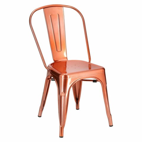 KRZESŁO Paris D2.DESIGN miedziane insp. Tolix METAL LAKIEROWANY ELEGANCKIE WYGODNE I STABILNE KRZESŁO Paris D2.DESIGN miedziane insp. Tolix METAL LAKIEROWANY ELEGANCKIE WYGODNE I STABILNE