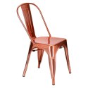 KRZESŁO Paris D2.DESIGN miedziane insp. Tolix METAL LAKIEROWANY ELEGANCKIE WYGODNE I STABILNE KRZESŁO Paris D2.DESIGN miedziane insp. Tolix METAL LAKIEROWANY ELEGANCKIE WYGODNE I STABILNE