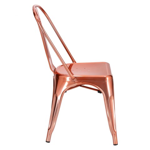 KRZESŁO Paris D2.DESIGN miedziane insp. Tolix METAL LAKIEROWANY ELEGANCKIE WYGODNE I STABILNE KRZESŁO Paris D2.DESIGN miedziane insp. Tolix METAL LAKIEROWANY ELEGANCKIE WYGODNE I STABILNE