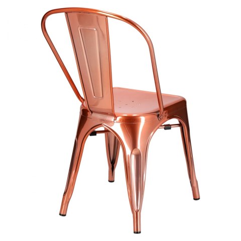 KRZESŁO Paris D2.DESIGN miedziane insp. Tolix METAL LAKIEROWANY ELEGANCKIE WYGODNE I STABILNE KRZESŁO Paris D2.DESIGN miedziane insp. Tolix METAL LAKIEROWANY ELEGANCKIE WYGODNE I STABILNE