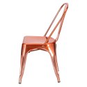 KRZESŁO Paris D2.DESIGN miedziane insp. Tolix METAL LAKIEROWANY ELEGANCKIE WYGODNE I STABILNE KRZESŁO Paris D2.DESIGN miedziane insp. Tolix METAL LAKIEROWANY ELEGANCKIE WYGODNE I STABILNE