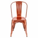 KRZESŁO Paris D2.DESIGN miedziane insp. Tolix METAL LAKIEROWANY ELEGANCKIE WYGODNE I STABILNE KRZESŁO Paris D2.DESIGN miedziane insp. Tolix METAL LAKIEROWANY ELEGANCKIE WYGODNE I STABILNE
