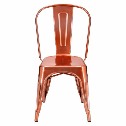 KRZESŁO Paris D2.DESIGN miedziane insp. Tolix METAL LAKIEROWANY ELEGANCKIE WYGODNE I STABILNE KRZESŁO Paris D2.DESIGN miedziane insp. Tolix METAL LAKIEROWANY ELEGANCKIE WYGODNE I STABILNE
