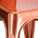 KRZESŁO Paris D2.DESIGN miedziane insp. Tolix METAL LAKIEROWANY ELEGANCKIE WYGODNE I STABILNE KRZESŁO Paris D2.DESIGN miedziane insp. Tolix METAL LAKIEROWANY ELEGANCKIE WYGODNE I STABILNE