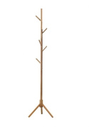MODESTO wieszak stojący podłogowy STICK naturalny - drewno bukowe do domu lub biura MODESTO wieszak stojący podłogowy STICK naturalny - drewno bukowe do domu lub biura