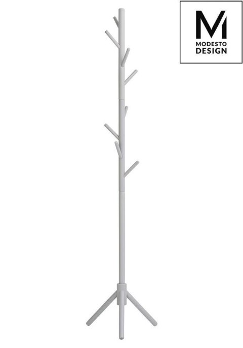 MODESTO wieszak stojący podłogowy STICK szary - naturalne drewno bukowe MODESTO wieszak stojący podłogowy STICK szary - naturalne drewno bukowe