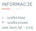 PÓŁKA WISZĄCA MEBLE MŁODZIEŻOWE COMO System CM10 Meblar - Biały Lux / Dąb Wilton biały / Szary PŁYTA LAMINOWANA OBRZEŻA ABS