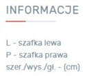 REGAŁ Z PÓŁKAMI SZUFLADAMI MEBLE MŁODZIEŻOWE COMO System CM6 Meblar - Biały Lux / Dąb Wilton biały / Szary LAMINAT OBRZEŻA ABS