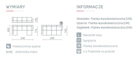 NAROŻNIK 340x200 KANAPA NAROŻNA ROZKŁADANY SALVO I Meblar 2 x POJEMNIK NA POŚCIEL FUNKCJA SPANIA CZARNY SKÓRA SZTUCZNA DO SALONU NAROŻNIK 340x200 KANAPA NAROŻNA ROZKŁADANY SALVO I Meblar 2 x POJEMNIK NA POŚCIEL FUNKCJA SPANIA CZARNY SKÓRA SZTUCZNA DO SALONU