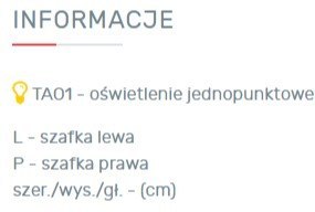 BIURKO MŁODZIEŻOWE SZAFKA SZUFLADY - Biały Lux / Dąb / Morski Meblar PLANET System PL9 MEBLE MŁODZIEŻOWE LAMINAT OBRZEŻA ABS BIURKO MŁODZIEŻOWE SZAFKA SZUFLADY - Biały Lux / Dąb / Morski Meblar PLANET System PL9 MEBLE MŁODZIEŻOWE LAMINAT OBRZEŻA ABS