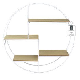 Intesi Półka Darkenberg Slim white