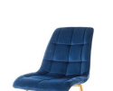 SIGNAL KRZESŁO CHIC VELVET ZŁOTY STELAŻ/GRANATOWY BLUVEL 86 SIGNAL KRZESŁO CHIC VELVET ZŁOTY STELAŻ/GRANATOWY BLUVEL 86