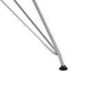 D2.DESIGN Krzesło Fotel P018 PP tworzywo białe, nogi metal chrom HF funkcjonalne i nowoczesne D2.DESIGN Krzesło Fotel P018 PP tworzywo białe, nogi metal chrom HF funkcjonalne i nowoczesne