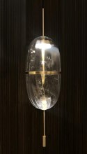 LAMPA WISZĄCA LED CHAPLIN 200 MOSIĄDZ - szkło PRZEZROCZYSTE KING HOME LAMPA WISZĄCA LED CHAPLIN 200 MOSIĄDZ - szkło PRZEZROCZYSTE KING HOME
