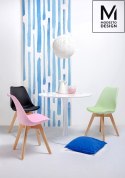 STÓŁ OKRĄGŁY TULIP FI 90 MODESTO BIAŁY BLAT - MDF PODSTAWA METALOWA DO DOMU I DO LOKALU STÓŁ OKRĄGŁY TULIP FI 90 MODESTO BIAŁY BLAT - MDF PODSTAWA METALOWA DO DOMU I DO LOKALU