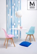 STÓŁ OKRĄGŁY TULIP FI 90 MODESTO BIAŁY BLAT - MDF PODSTAWA METALOWA DO DOMU I DO LOKALU STÓŁ OKRĄGŁY TULIP FI 90 MODESTO BIAŁY BLAT - MDF PODSTAWA METALOWA DO DOMU I DO LOKALU