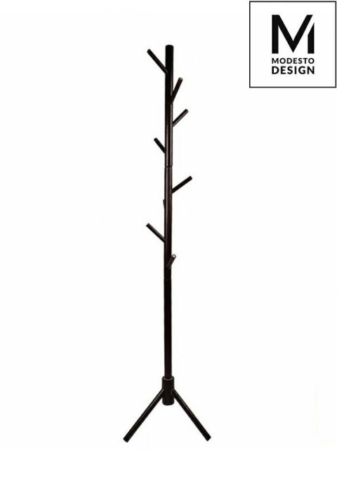 MODESTO wieszak stojący STICK czarny - drewno bukowe MODESTO wieszak stojący STICK czarny - drewno bukowe