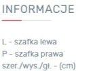 SZAFKA RTV KOMODA NISKA MEBLE MŁODZIEŻOWE MOBI System MO12 Meblar - Biały Lux / Turkus szafka RTV pod telewizor PŁYTA LAMINOWANA