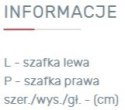 PÓŁKA WISZĄCA MEBLE MŁODZIEŻOWE MOBI System MO13 Meblar - Biały Lux /Turkus PŁYTA LAMINOWANA DO POKOJU MŁODZIEŻOWEGO DZIECIĘCEGO