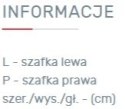 ŁAWA STOLIK MEBLE MŁODZIEŻOWE MOBI System MO16 Meblar - Biały Lux / Turkus - stolik - półka stojąca do pokoju młodzieżowego