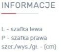 Meblar MOBI System MO18 - Bialy Lux / Turkus Łóżko pojedyńcze, młodzieżowe z półkami i szufladą na pościel.