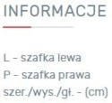 PÓŁKA WISZĄCA MEBLE MŁODZIEŻOWE Meblar NEXT System NX15 - Sosna bielona / Viola PŁYTA LAMINOWANA DO POKOJU NASTOLATKA NAD BIURKO PÓŁKA WISZĄCA MEBLE MŁODZIEŻOWE Meblar NEXT System NX15 - Sosna bielona / Viola PŁYTA LAMINOWANA DO POKOJU NASTOLATKA NAD BIURKO