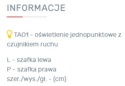 Meblar Łóżko z pojemnikiem TABLO System TA12A meble młodzieżowe - Grafit / Bialy Lux / Atlantic płyta laminowana obrzeża ABS